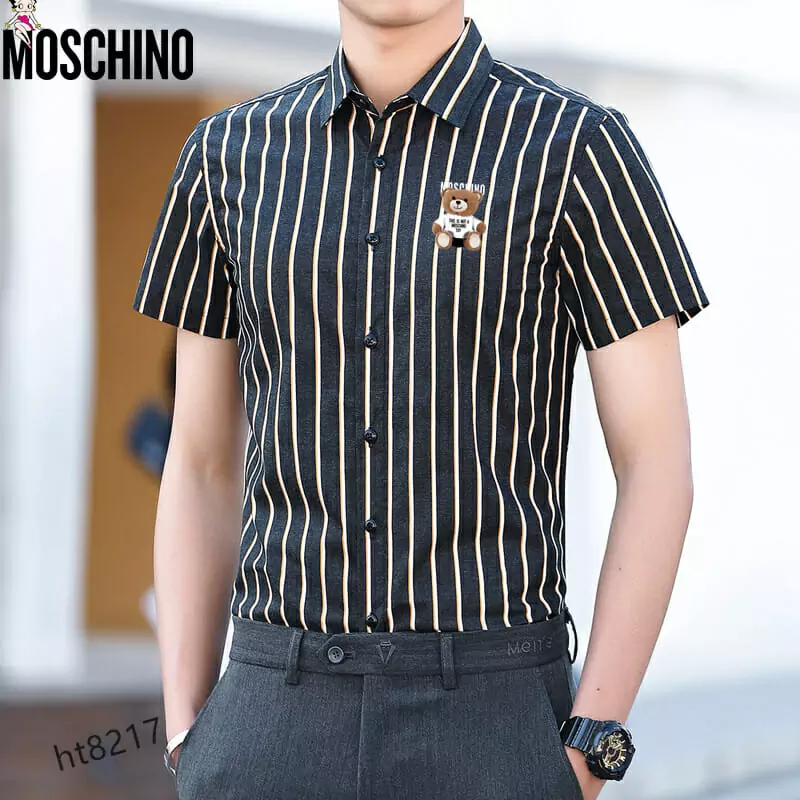 moschino chemises manches courtes pour homme s_a773662